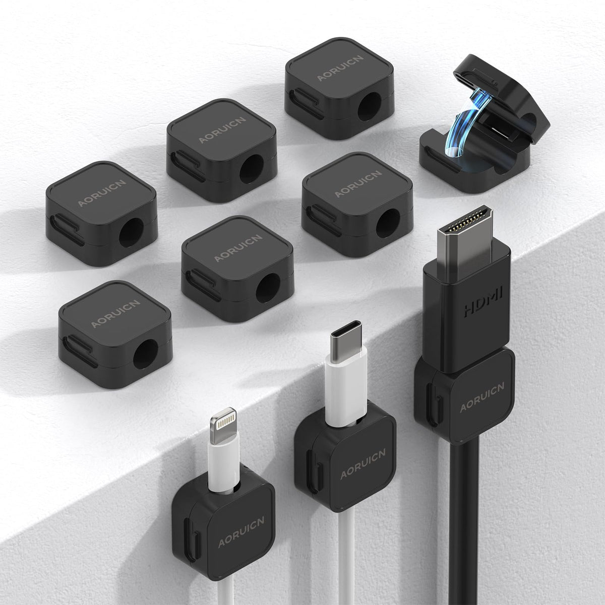 MagiClip 10-Pack Cable Organizers